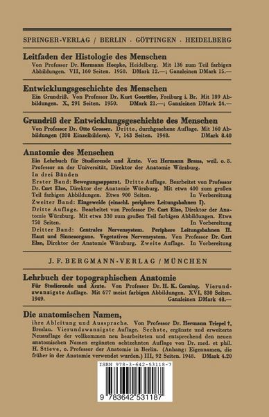 Produktbild: Grundriss der Histologie und Mikroskopischen Anatomie des Menschen