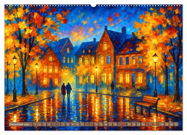 Produktbild: Spaziergang durch Farben und Licht (Wandkalender 2026 DIN A2 quer), CALVENDO Monatskalender