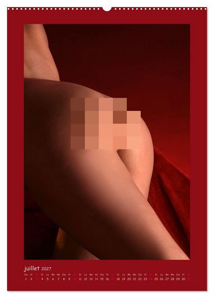 Produktbild: Fesses allemandes nues (Calendrier mural 2027 DIN A2 horizontal), CALVENDO calendrier mensuel
