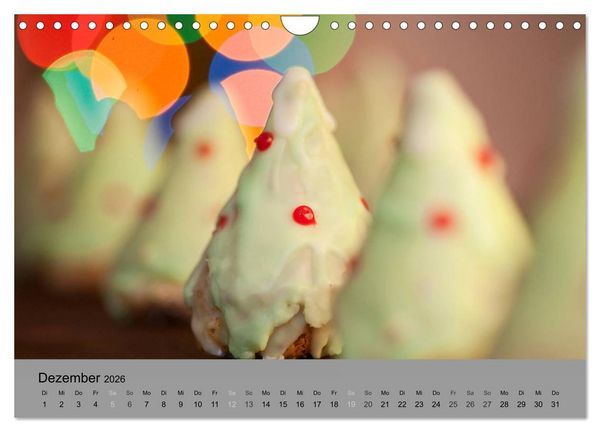 Produktbild: S&uuml;&szlig;kram - Leckereien aus der K&uuml;che (Wandkalender 2026 DIN A4 quer), CALVENDO Monatskalender