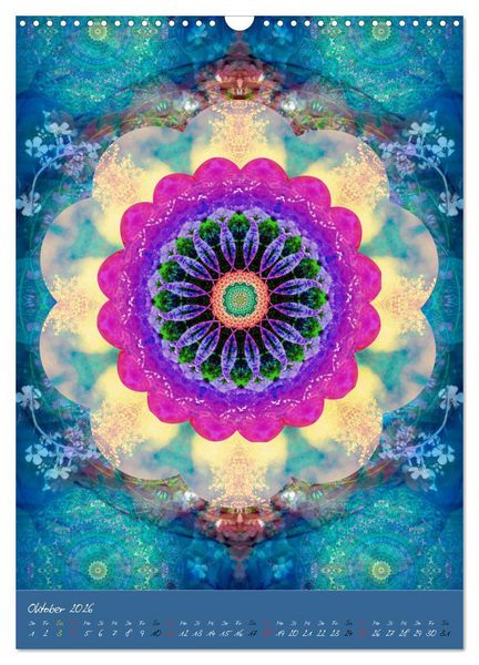 Produktbild: MANDALAS der Natur (Wandkalender 2026 DIN A3 hoch), CALVENDO Monatskalender
