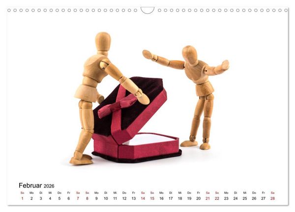 Produktbild: Und immer wieder mit Liebe (Wandkalender 2026 DIN A3 quer), CALVENDO Monatskalender