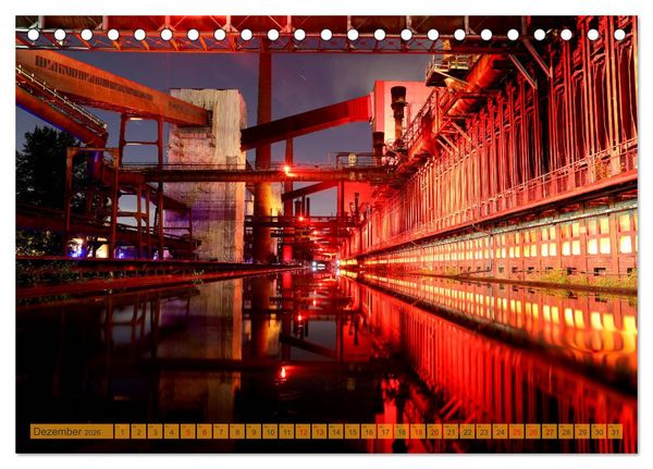 Produktbild: RUHRPOTT LICHTER (Tischkalender 2026 DIN A5 quer), CALVENDO Monatskalender
