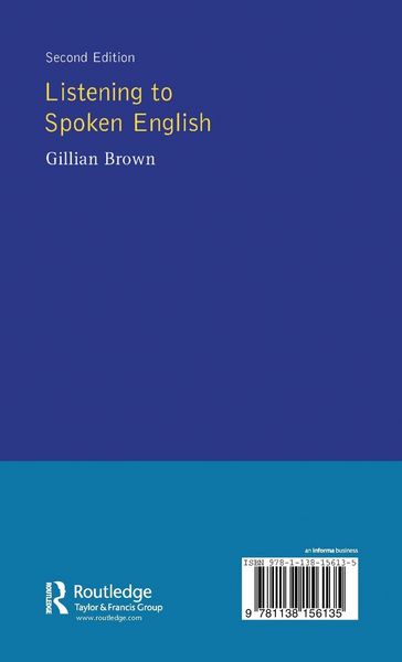 Produktbild: Listening to Spoken English