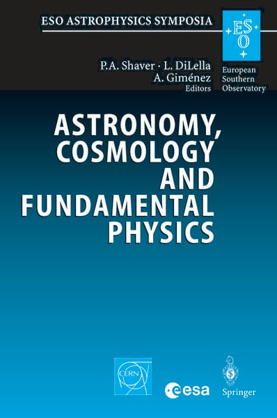 Produktbild: Astronomy, Cosmology and Fundamental Physics