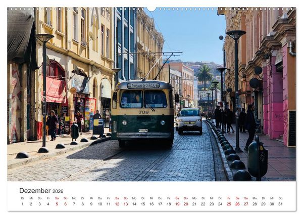 Produktbild: Chile - Das langgestreckte Land. (Wandkalender 2026 DIN A2 quer), CALVENDO Monatskalender