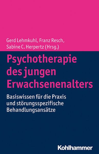 Produktbild: Psychotherapie des jungen Erwachsenenalters