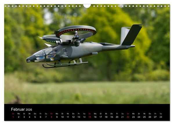 Produktbild: Dies und das vom Modellflugplatz (Wandkalender 2026 DIN A3 quer), CALVENDO Monatskalender