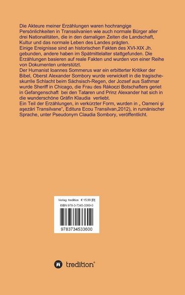 Produktbild: Erz&auml;hlungen aus Transsilvanien