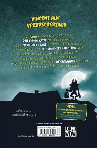 Produktbild: Vincent und der geheimnisvolle Wolf (Band 6)