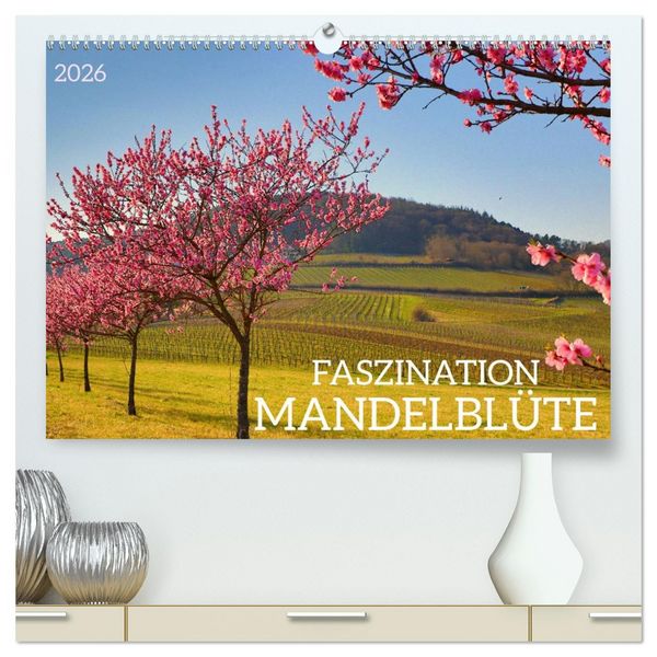 Produktbild: FASZINATION MANDELBL&Uuml;TE (hochwertiger Premium Wandkalender 2026 DIN A2 quer), Kunstdruck in Hochglanz