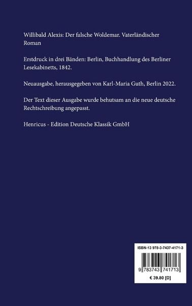 Produktbild: Der falsche Woldemar