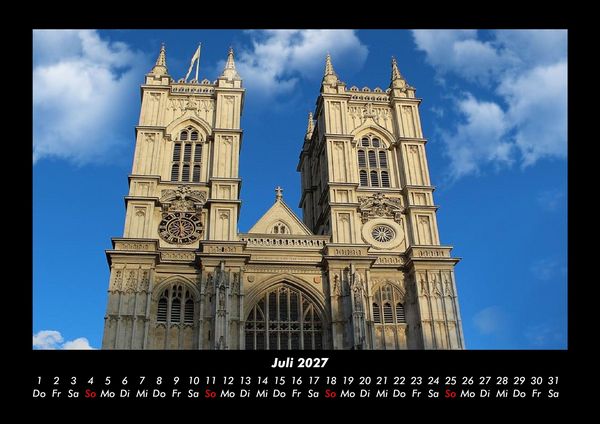 Produktbild: London 2027 Fotokalender DIN A3