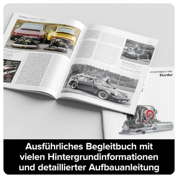 Produktbild: FRANZIS 67250 - Porsche 911 Turbomotor, originalgetreuer Motorbausatz im Ma&szlig;stab 1:3, inkl. Soundmodul, Anleitung und 90-seitigem Begleitbuch