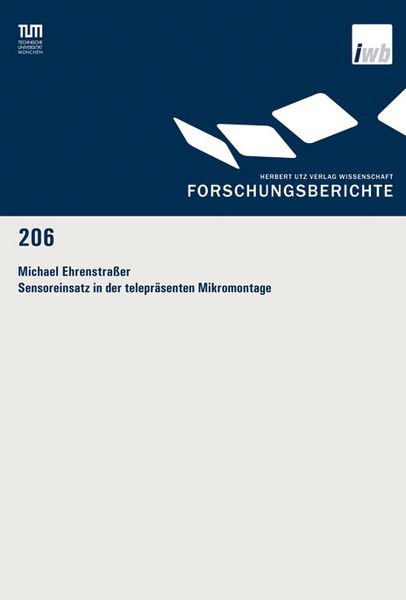 Produktbild: Sensoreinsatz in der telepr&auml;senten Mikromontage