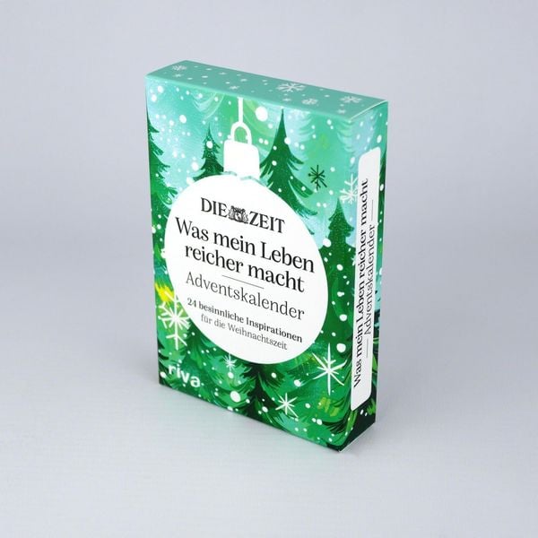 Produktbild: DIE ZEIT &raquo;Was mein Leben reicher macht&laquo; &ndash; Adventskalender