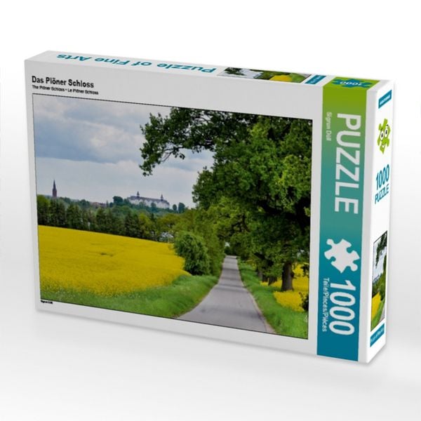 Produktbild: CALVENDO Puzzle Das Pl&ouml;ner Schloss | 1000 Teile Lege-Gr&ouml;&szlig;e 64x48cm Foto-Puzzle f&uuml;r gl&uuml;ckliche Stunden