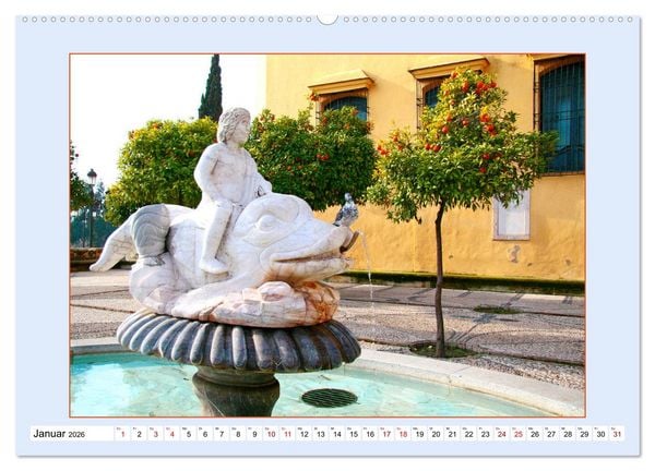 Produktbild: Sch&ouml;ne Wasserspiele (Wandkalender 2026 DIN A2 quer), CALVENDO Monatskalender