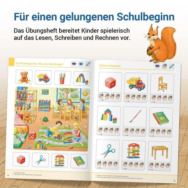Produktbild: ABC der Tiere &ndash; Fit f&uuml;r den Schulbeginn &ndash; &Uuml;bungsheft