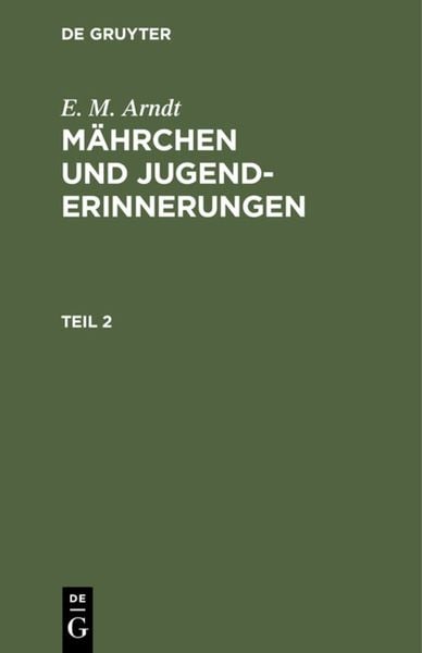 Produktbild: M&auml;hrchen und Jugenderinnerungen. Teil 2