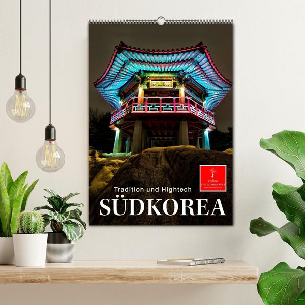 Produktbild: S&uuml;dkorea - Tradition und Hightech (Wandkalender 2026 DIN A2 hoch), CALVENDO Monatskalender