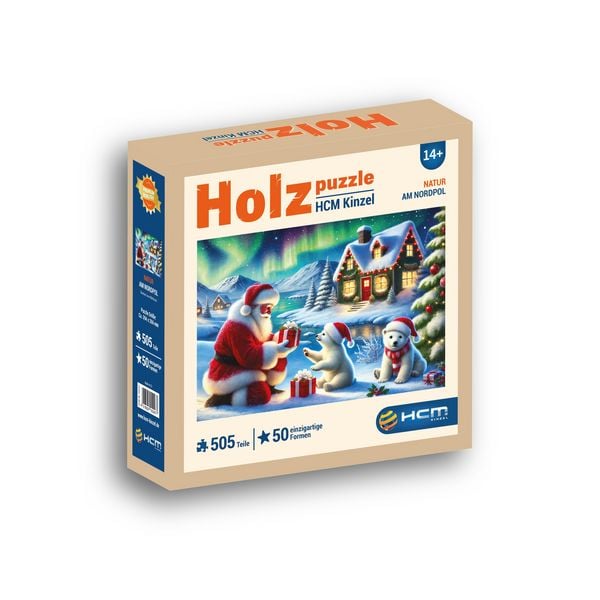 Holzpuzzle - Winterzauber 505 Teile