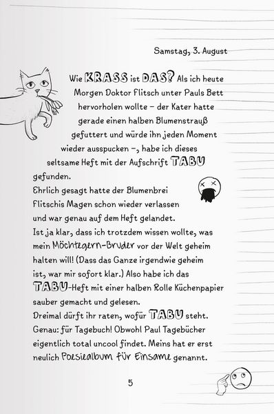 Produktbild: Das ungeheimste Tagebuch der Welt!, Band 1: Wie mein bescheuerter Bruder Klassen