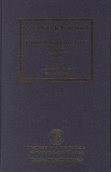 Produktbild: Max Planck Yearbook of United Nations Law, Volume 9 (2005)