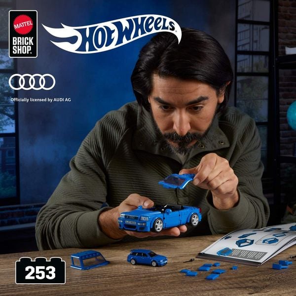 Produktbild: Mattel Brick Shop HW SPEED SERIES AUDI