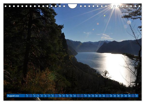 Produktbild: Der Berg und sein See (Wandkalender 2026 DIN A4 quer), CALVENDO Monatskalender