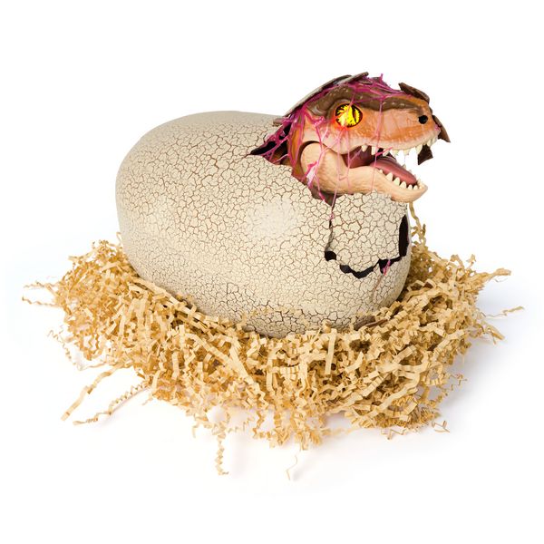 Produktbild: Primal Hatch, Jurassic World, Interaktiver T-Rex im Ei, 100+ Soundeffekte und Reaktionen