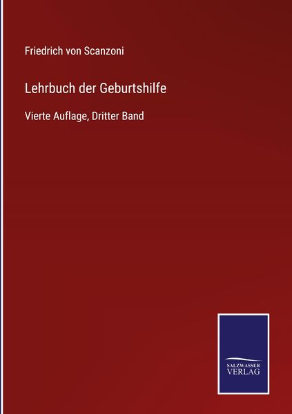 Produktbild: Lehrbuch der Geburtshilfe