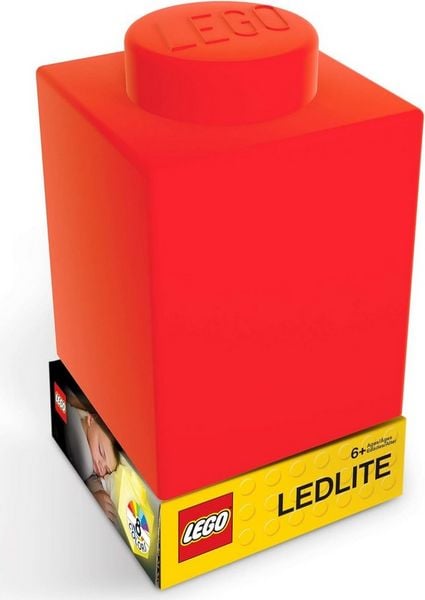 Produktbild: LEGO Legostein Nachtlicht aus Silikon - rot