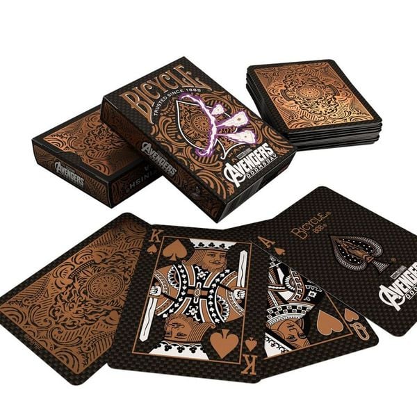 Produktbild: Bicycle&reg; Marvel Avengers Gambit (Designer Spielkarten, Poker, Skat...)