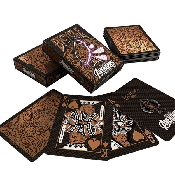 Produktbild: Bicycle&reg; Marvel Avengers Gambit (Designer Spielkarten, Poker, Skat...)