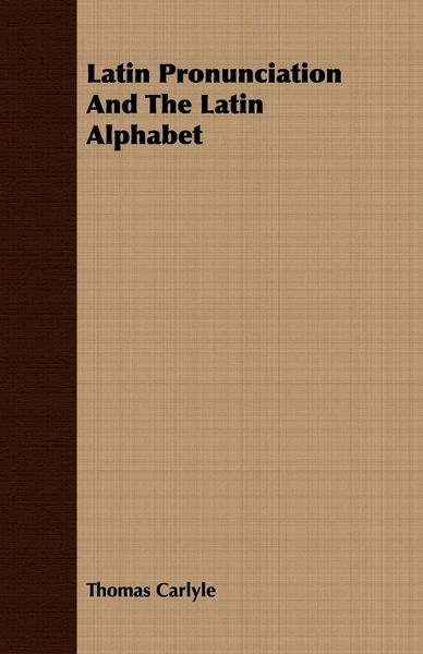 Produktbild: Latin Pronunciation And The Latin Alphabet