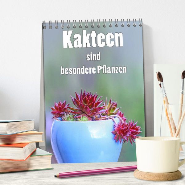 Produktbild: Kakteen sind besondere Pflanzen (Tischkalender 2026 DIN A5 hoch), CALVENDO Monatskalender