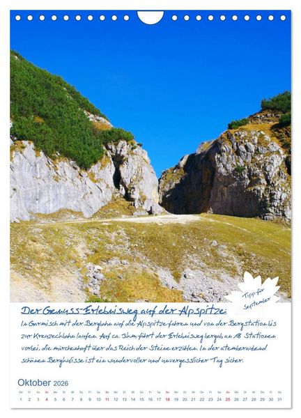 Produktbild: Dahoam erleben! Einmalige Wander-und Naturerlebnisse in Oberbayern (Wandkalender 2026 DIN A4 hoch), CALVENDO Monatskalender