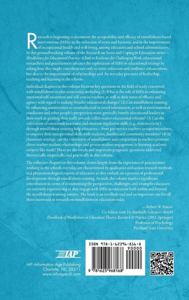 Produktbild: Mindfulness for Educational Practice