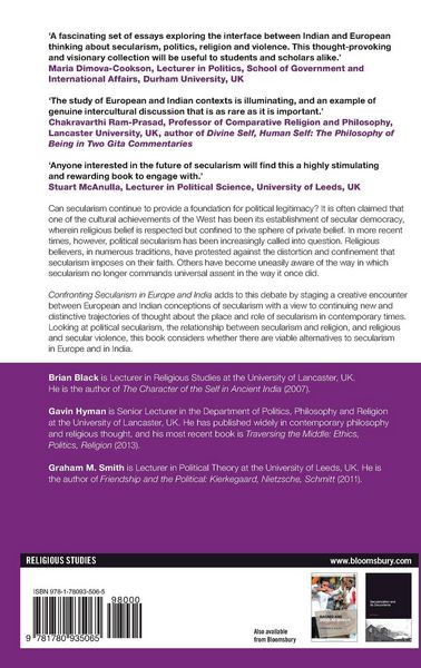 Produktbild: Confronting Secularism in Europe and India
