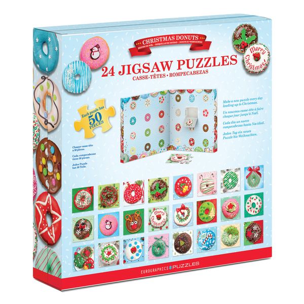 Produktbild: Puzzle Adventskalender - Christmas Donuts