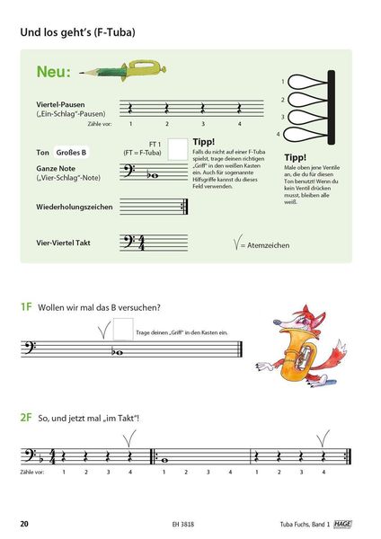 Produktbild: Tuba Fuchs Band 1