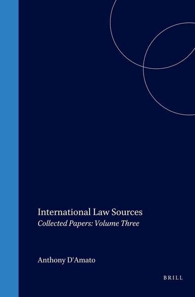 Produktbild: International Law Sources