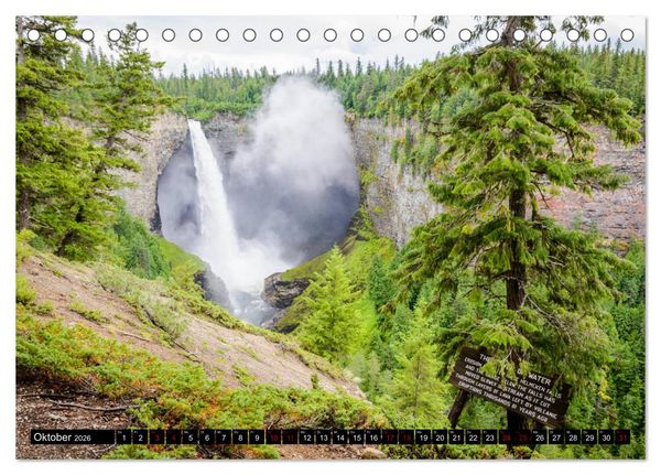 Produktbild: Kanadas Rocky Mountains (Tischkalender 2026 DIN A5 quer), CALVENDO Monatskalender