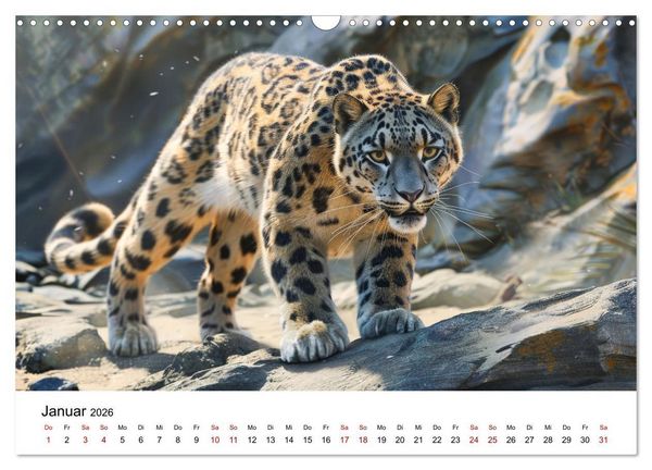 Produktbild: Magische Tierwelt Asiens (Wandkalender 2026 DIN A3 quer), CALVENDO Monatskalender