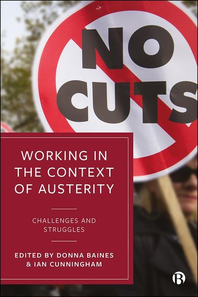 Produktbild: Working in the Context of Austerity