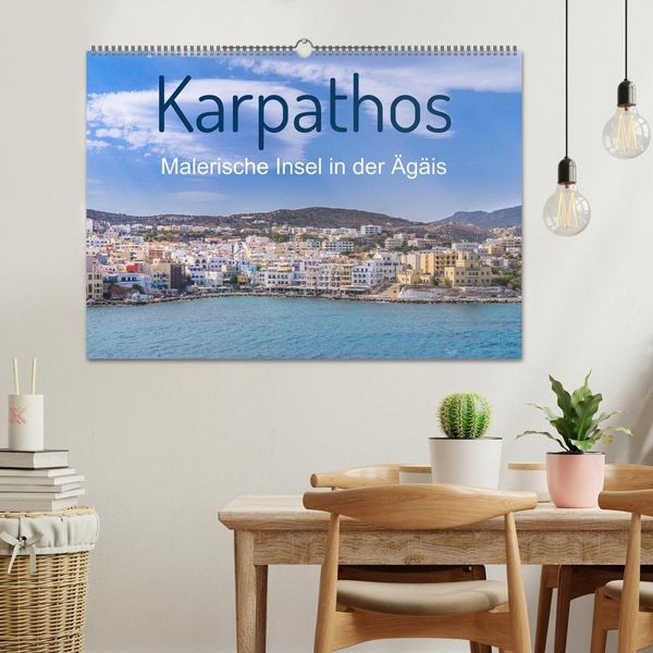 Produktbild: Karpathos - Malerische Insel in der &Auml;g&auml;is (Wandkalender 2027 DIN A2 quer), CALVENDO Monatskalender