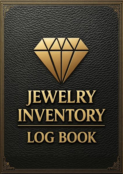 Produktbild: Jewelry Inventory log book