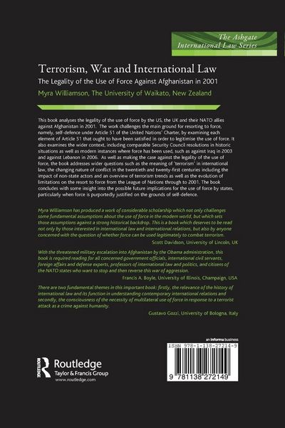 Produktbild: Terrorism, War and International Law