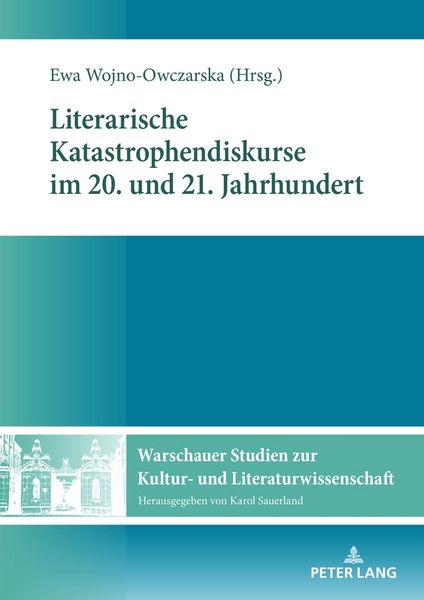 Produktbild: Literarische Katastrophendiskurse im 20. und 21. Jahrhundert